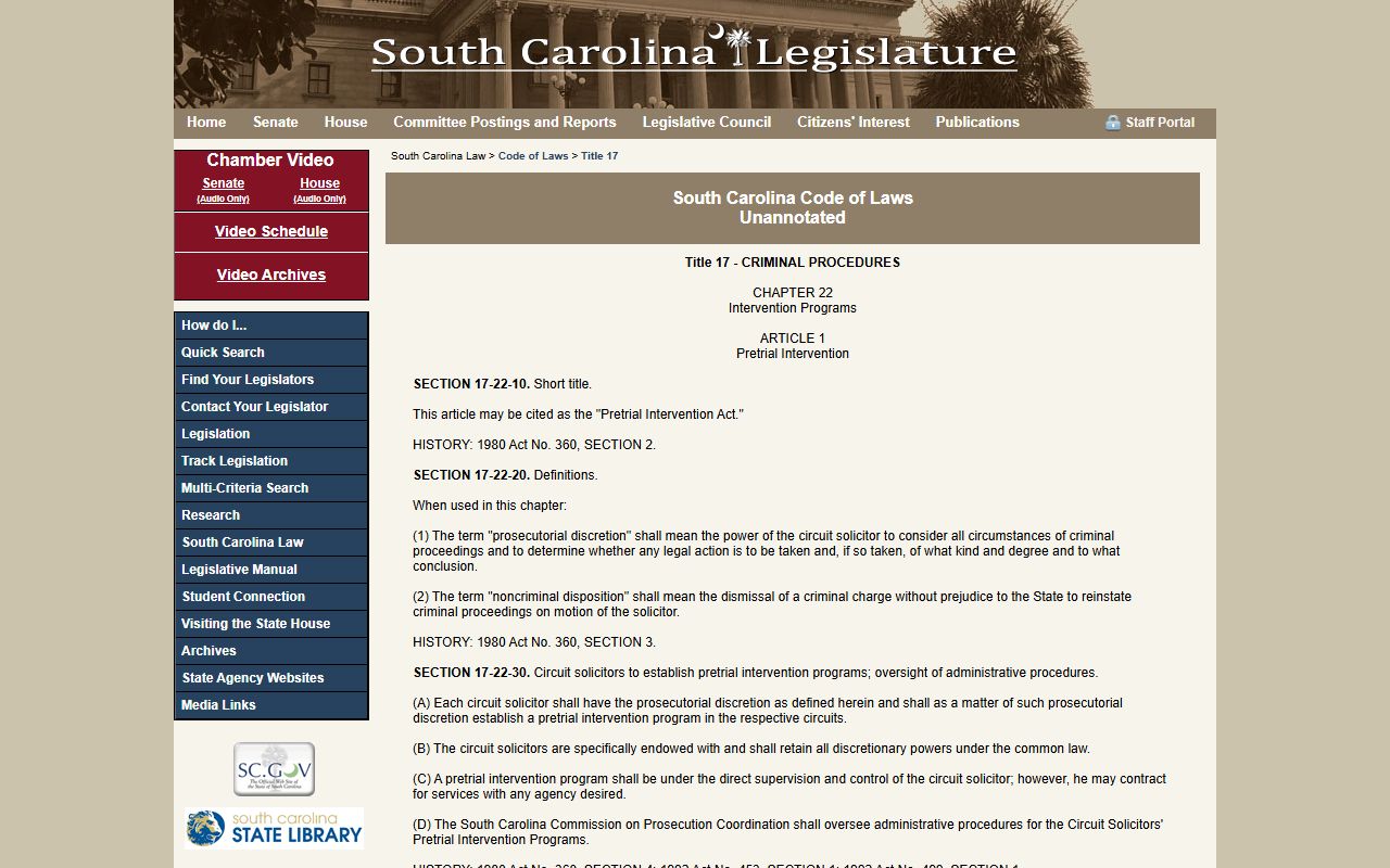 Greenville County criminal court records South Carolina expungement statutes